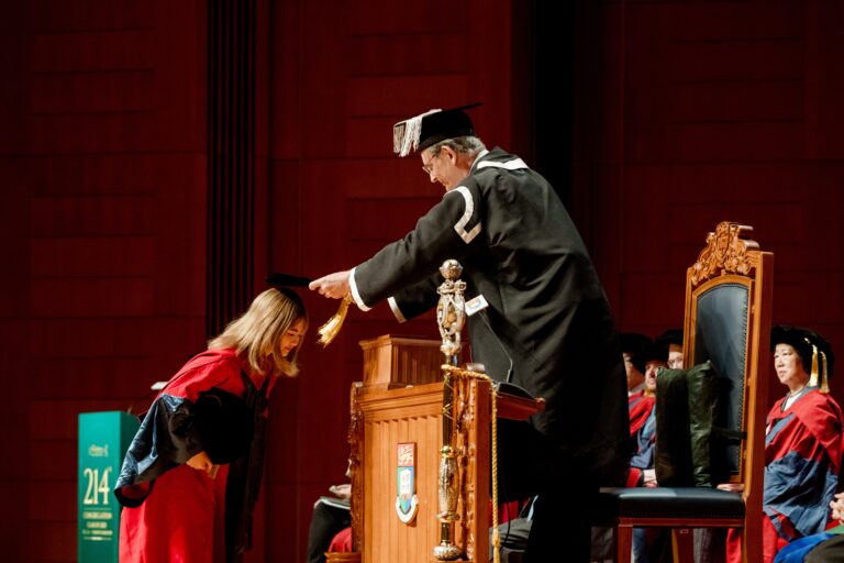 Professor Jay Siegel at the Congregation Ceremony