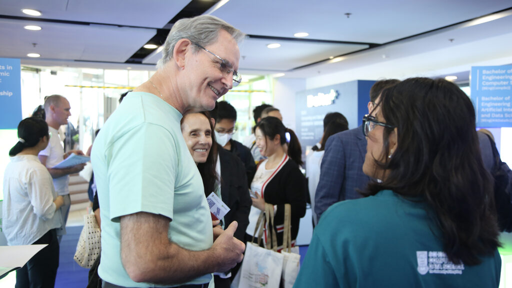Professor Jay Siegel at HKU Information Day 2025