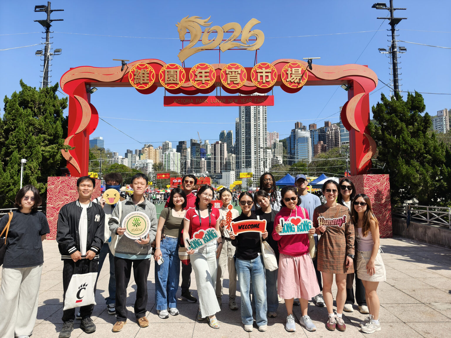 Chinese New Year flower market