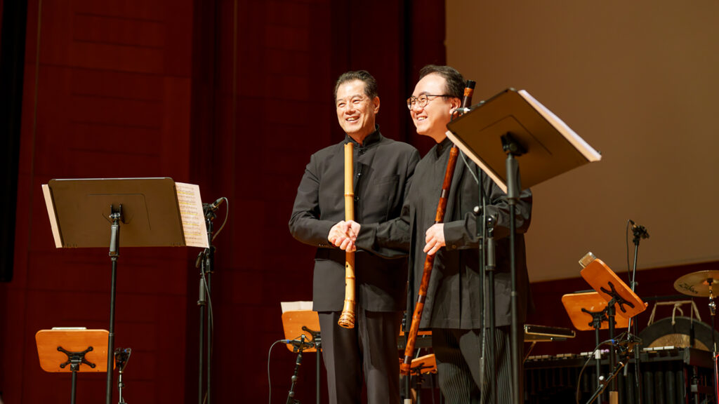 Mr Sunny Yeung and Professor Ricky Yeung Wai-kit